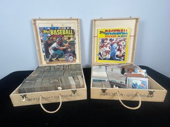 Sports Card And Magazine Collection