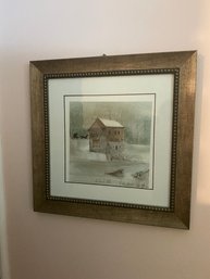 Vintage Artwork And Frame Set