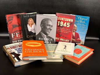 An Assortment Of Best-Selling Non-Fiction In Hardcover