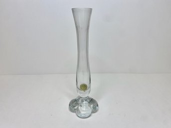 Swedish Glass Bud Vase