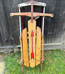 Small Vintage Flexible Flyer Sled