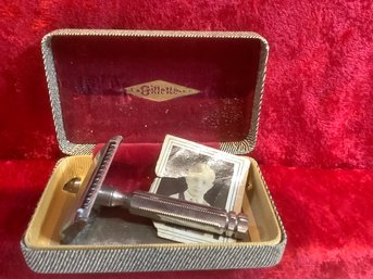 Gillette Gold Tech Vintage Razor