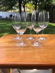 5 Riedel Wine Glasses