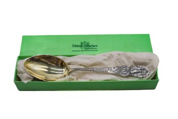 Sterling Silver Tilden Thurber Massachusetts Spoons - 21 Grams - In Original Box