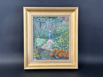 Original Oil On Canvas, Landscape, Signed