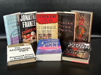 An Assortment Of Best-Selling Fiction In Hardcover
