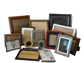 Group Of Assorted Picture Frames