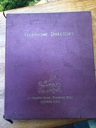Telephone Directory (Home Edition) 1931