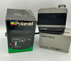 Vintage Camera Lot ~ Polaroid & More ~