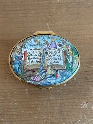 Halcyon Days Collectible Trinket Box Hans Christian Andersen 124/200