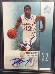 2011-12 Upper Deck SP Authentic Josh Selby Autograph - K