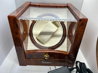 Stauer Plug-in Automatic Watch Winder/ Revolving Display Case