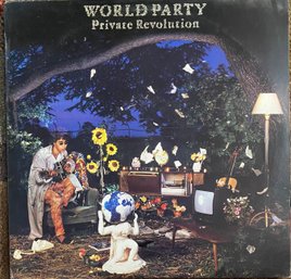 PRIVATE REVOLUTION BY WORLD PARTY (1986) BFV 41552 PROMO RECORD- VERY GOOD  CONDITION