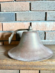 A Vintage Copper Nautical Maritime Ship Bell