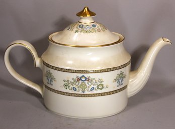 Minton Porcelain Teapot 'Henley' Pattern