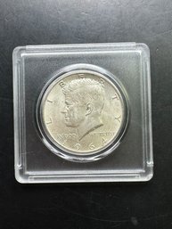 1964 Ninety Percent Silver Kennedy Half Dollar