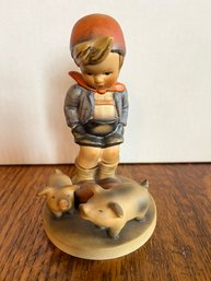 Hummel  Vintage - #6 Boy With Pigs And #322 The Little Pharmacist