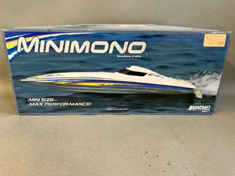 NIB Minimono RC Boat Model