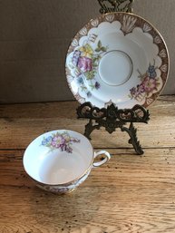 Rosina Teacup And Saucer  English Bone China