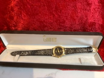 Gianni Diamond Quartz Wrist Watch