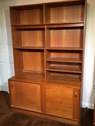 Fantastic Vintage MCM / Midcentury DOMINO MOBLER Bookcase - Made In Denmark - Truly Amazing Condition !