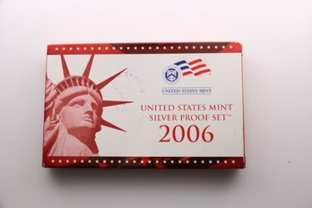 2006 United States Mint Silver Proof Coin Set