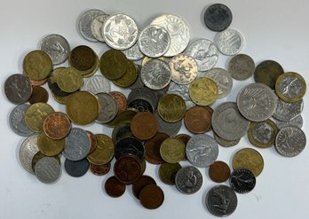 Lot Of Miscellaneous Foreign Coins