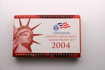 2004 United States Mint Silver Proof Coin Set