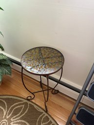 Small Metal Mosiac Table Top