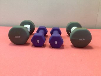 Dumbell Set Of 2 Pairs
