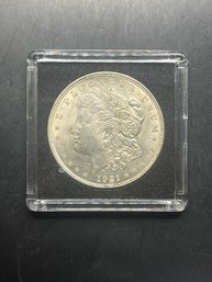 1921 AU Condition Morgan Silver Dollar