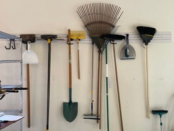 Rakes, Shovels And Brooms