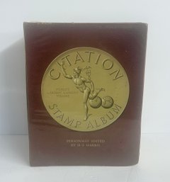 Huge 1975 Citation Stamp Album