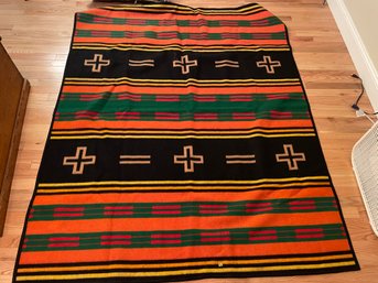 BEAUTIFUL BEAVER STATE WOOL BLANKET