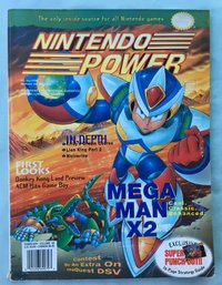 Nintendo Power Magazine Volume 69 February 1995 Mega Man Wolverine Desert Strike Donkey Kong Poster Etc