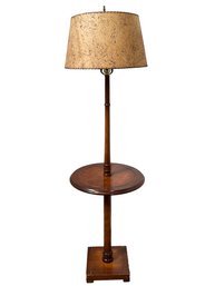 A Vintage Mid Century Modern Lamp And Side Table Combo