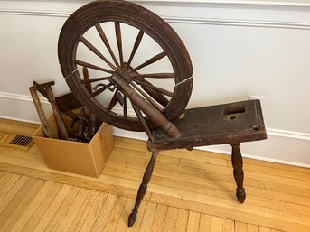 Antique Tilden Spinning Wheel