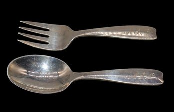 Tiffany & Co. Sterling Baby Spoon And Fork