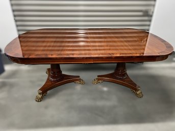 Stunning Kindel French Neoclassical Style'Kent' Dining Table With Three Additional Leaves $26,843 Retail