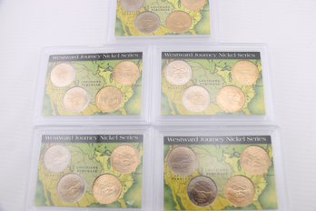 Westward Journey Commemorative Nickel Coin Sets Lot Of 5