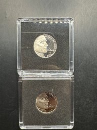 2 2005-S Proof Uncirculated Nickels