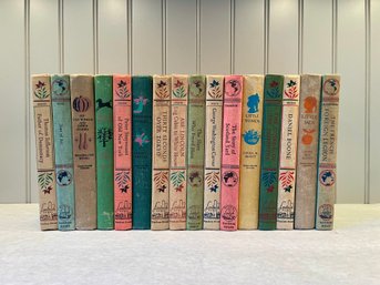 1950s Random House Hardcover Books Including Little Women, Joan Of Arc & Rip Van Winkle