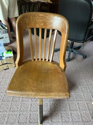 Antique Bankers Chair