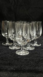 Set Of 6 Stemmed Glasses