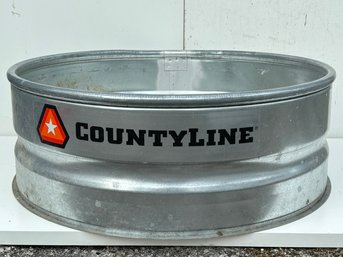 A County Line Galvanized Steel Firepit Perimeter Frame