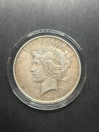 1922 Silver Peace Dollar