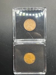 2 Wheat Pennies 1934, 1934-D