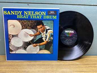 Sandy Nelson. Beat The Drum On 1963 Imperial Records Mono.