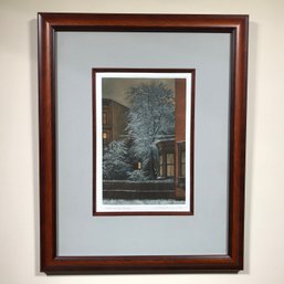 Amazing Frederick Mershimer Print - 44/120 - Winter Garden / 2003 - See Other Listings We Have More - Wow !