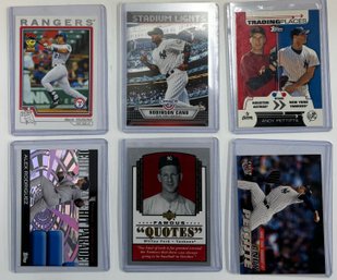 Lot Of 6 Miscellaneous Yankee Cards